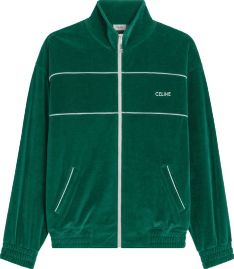 celine green tracksuit